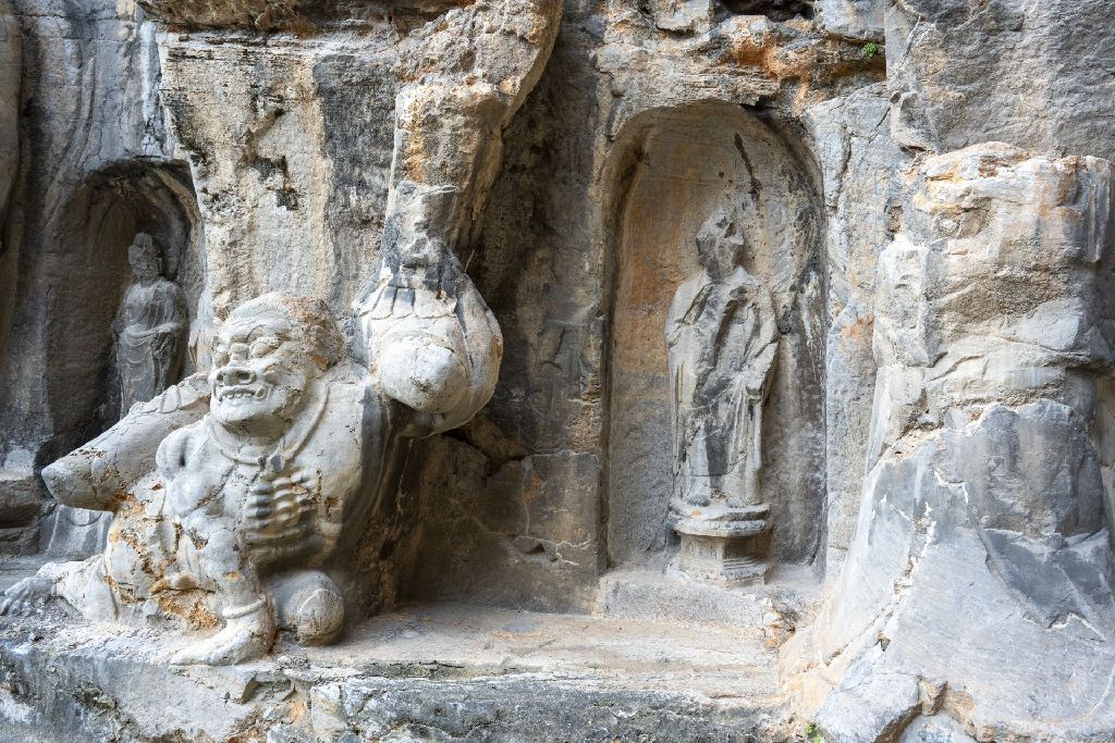 Miniature of Fengxian Temple (Fengxiansi)