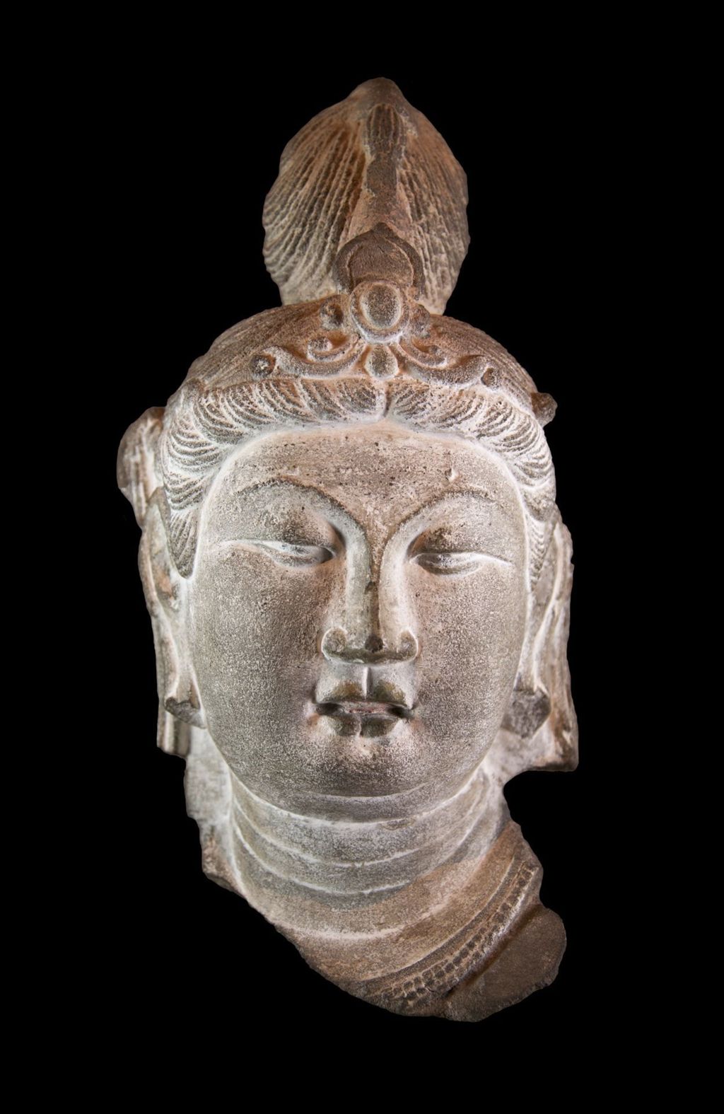 Miniature of Bodhisattva Head