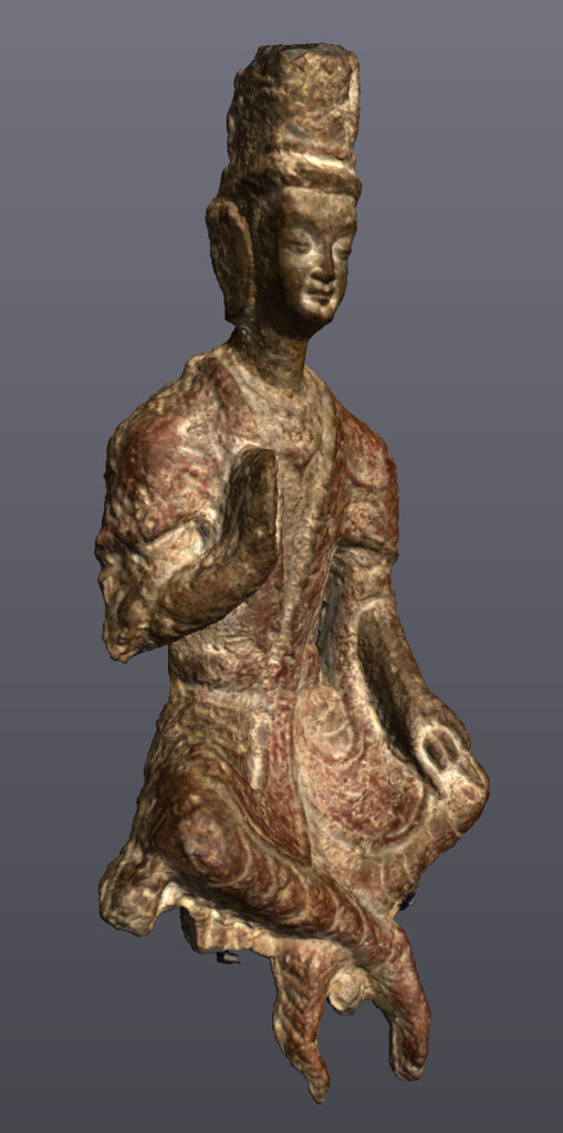 Miniature of Seated Maitreya, 3D model