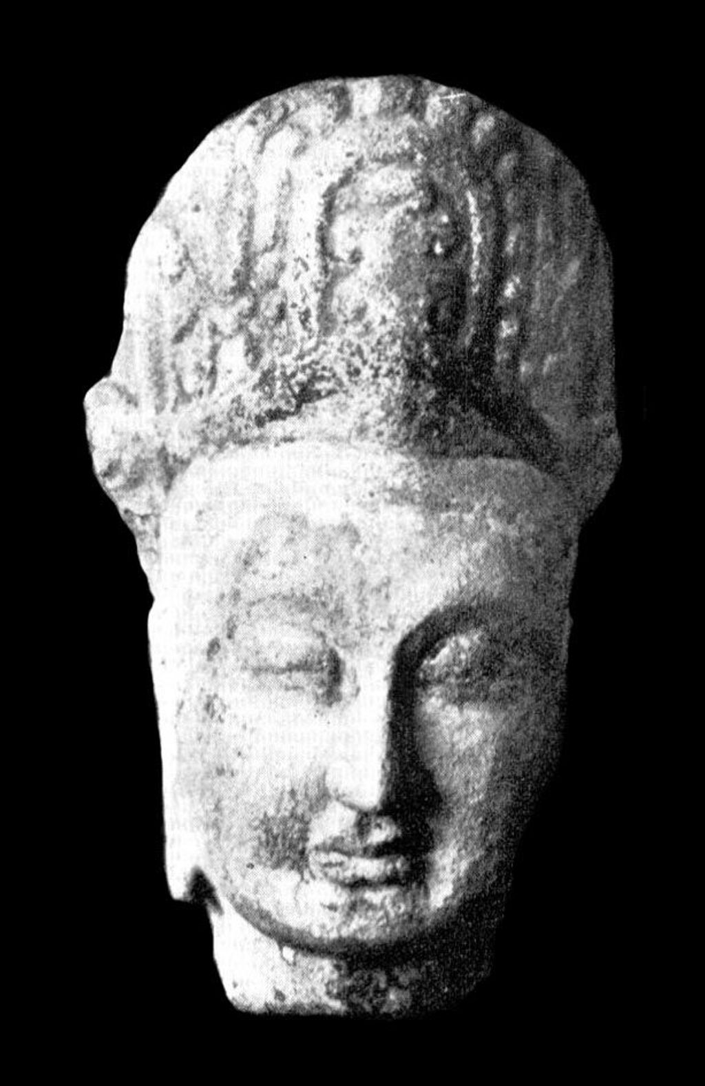 Miniature of Bodhisattva Head