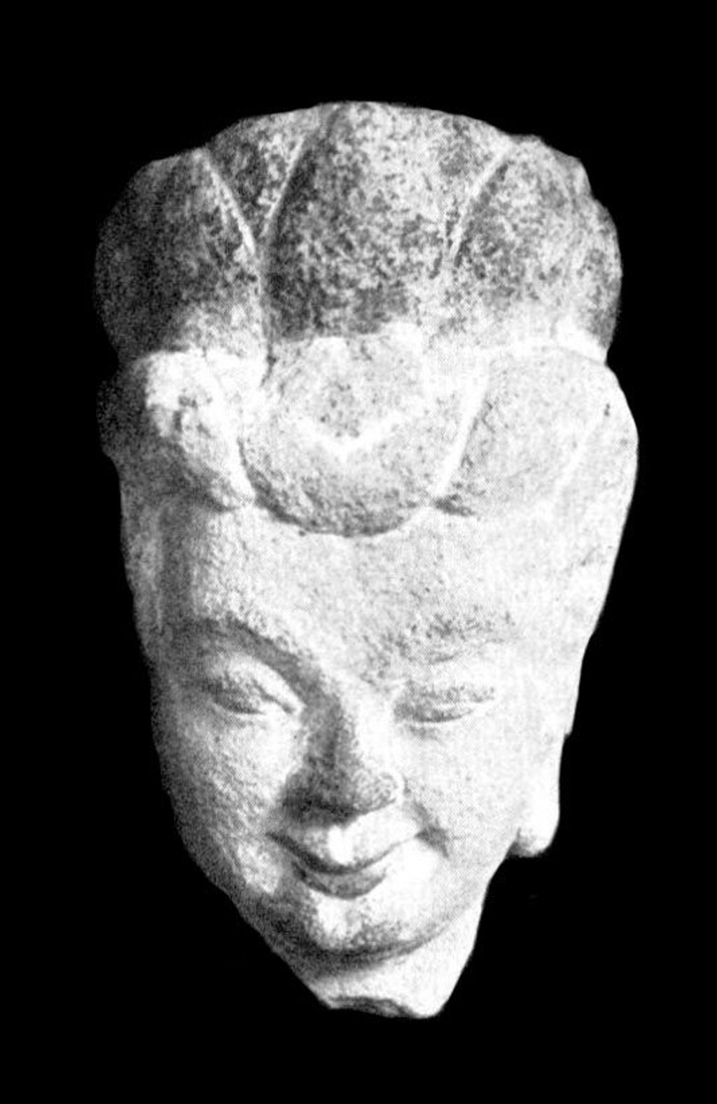 Miniature of Bodhisattva Head