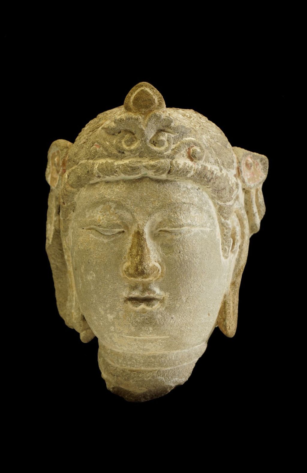 Miniature of Bodhisattva Head