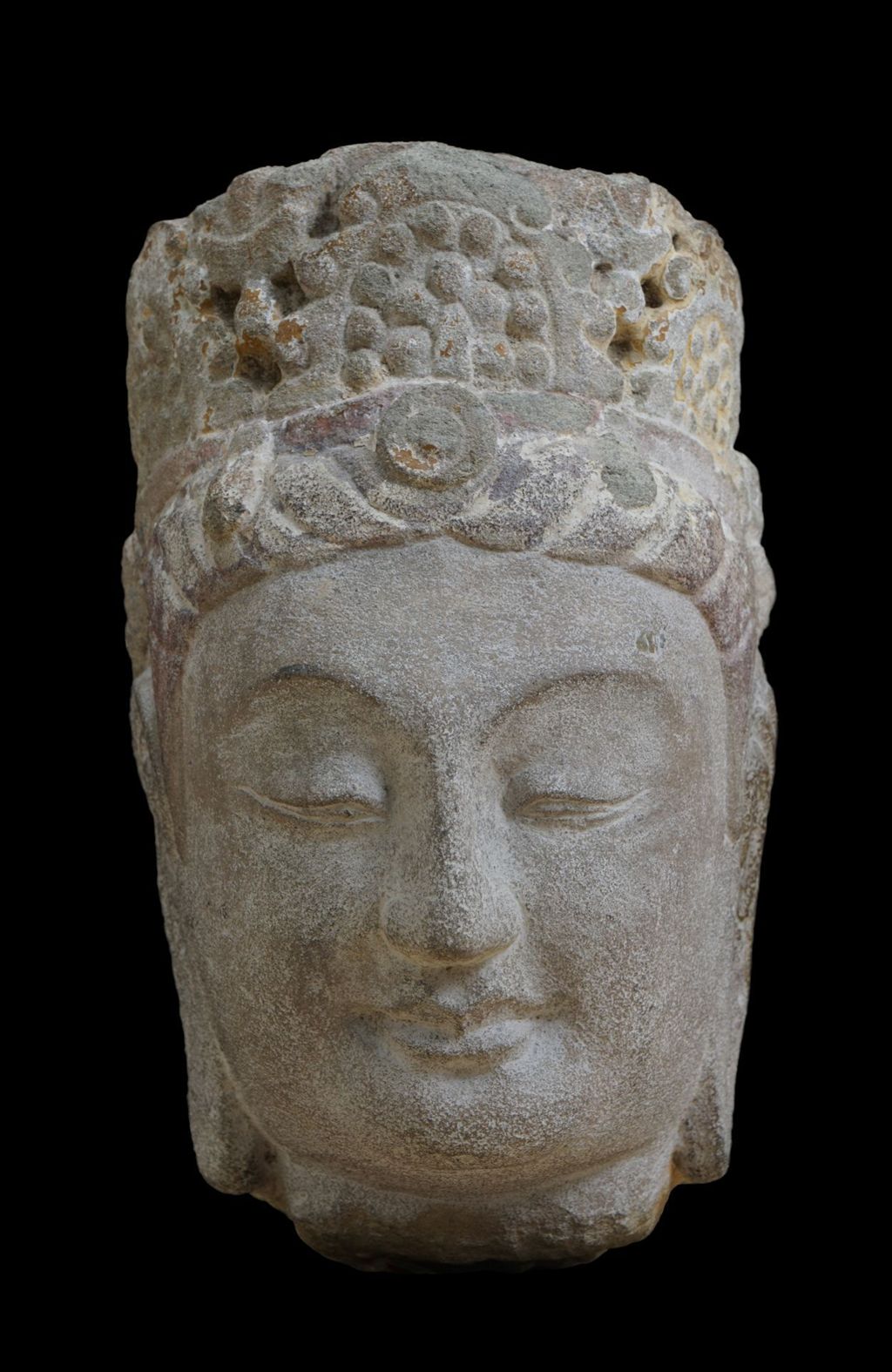 Miniature of Bodhisattva Head