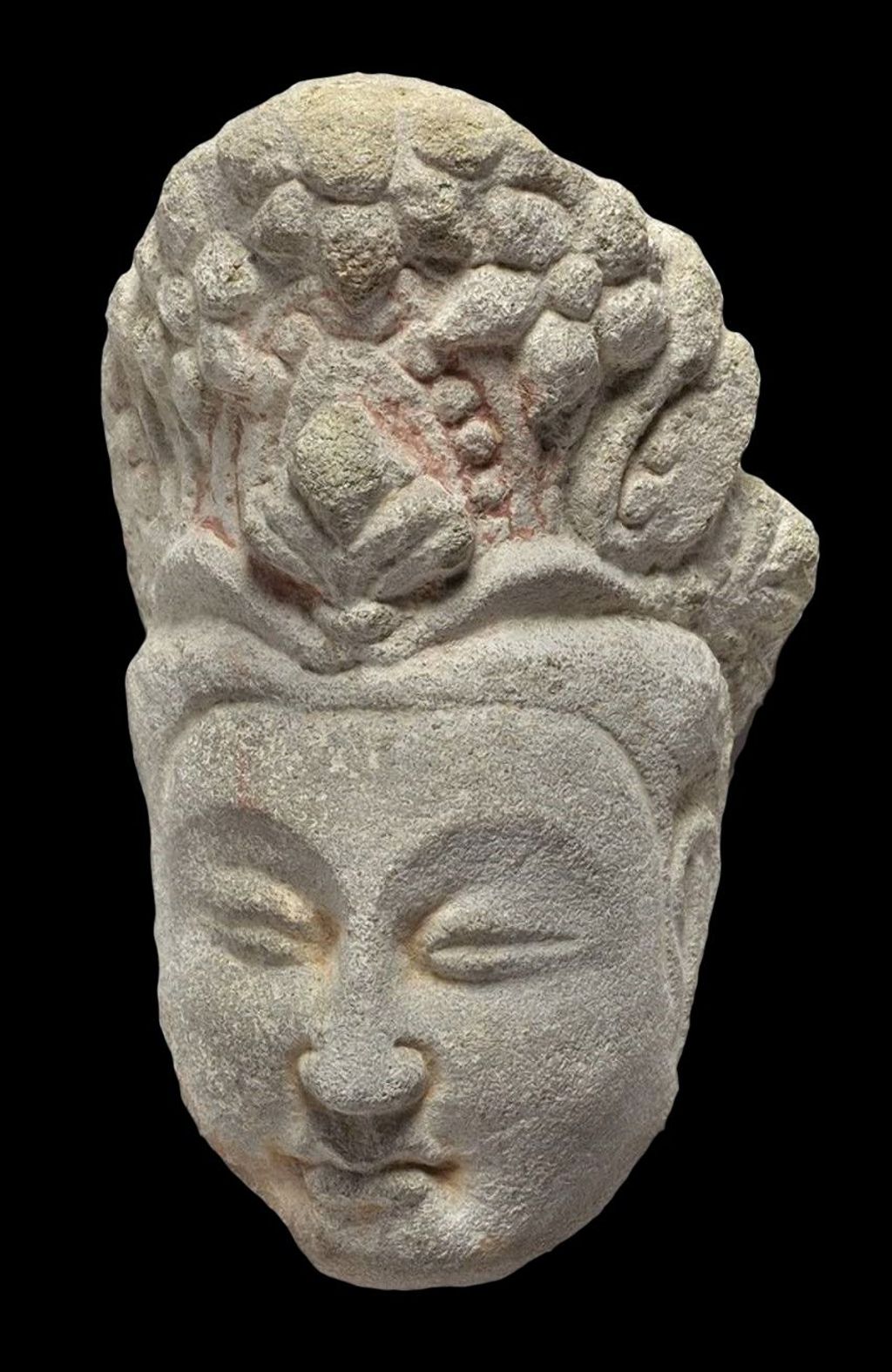 Miniature of Bodhisattva Head