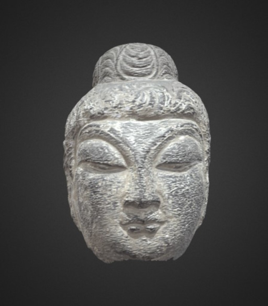 Miniature of Buddha Head, 3D model