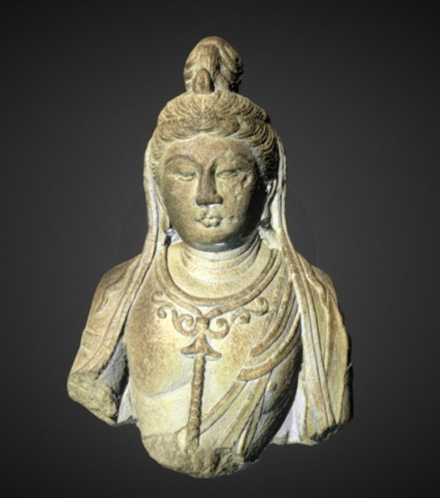 Miniature of Buddha Head, 3D model