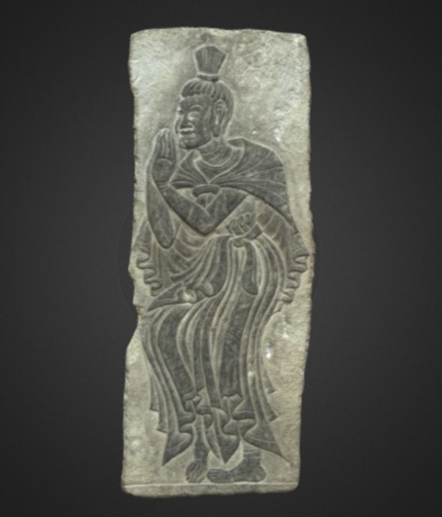 Miniature of Bodhisattva Relief, 3D model