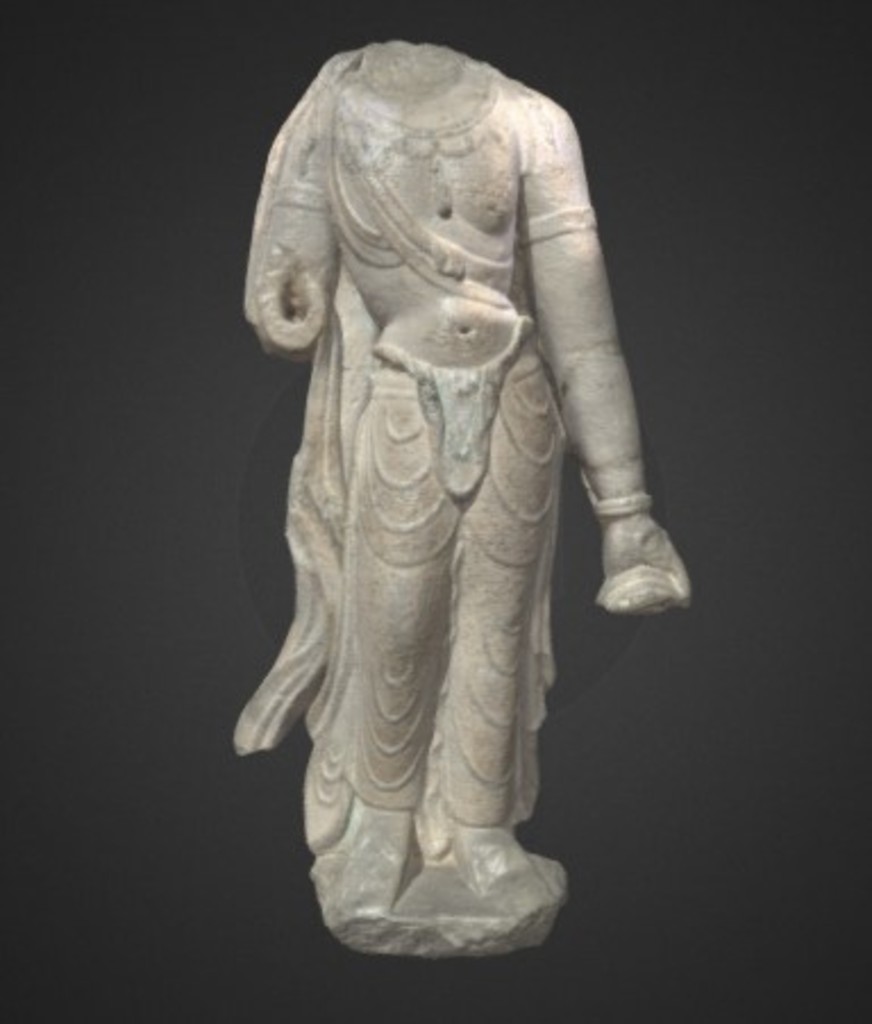 Miniature of Bodhisattva Standing, 3D model