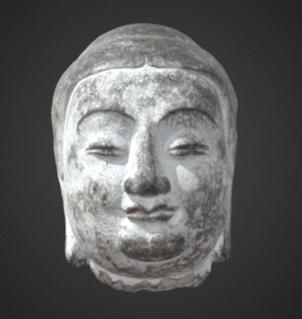 Miniature of Buddha Head, 3D model