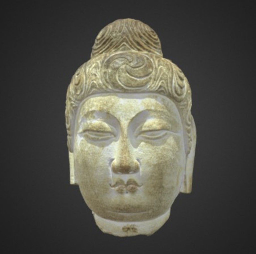 Miniature of Buddha Head, 3D model