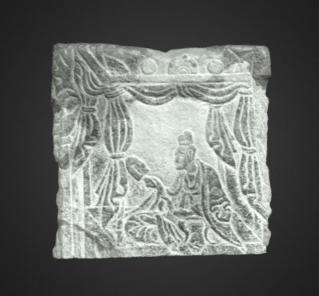 Miniature of Vimalakirti Relief, 3D model