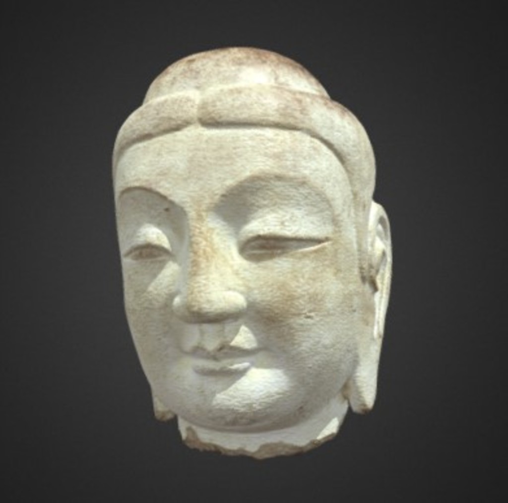 Miniature of Buddha Head, 3D model