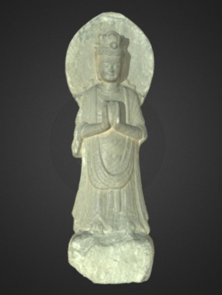 Miniature of Bodhisattva Standing, 3D model