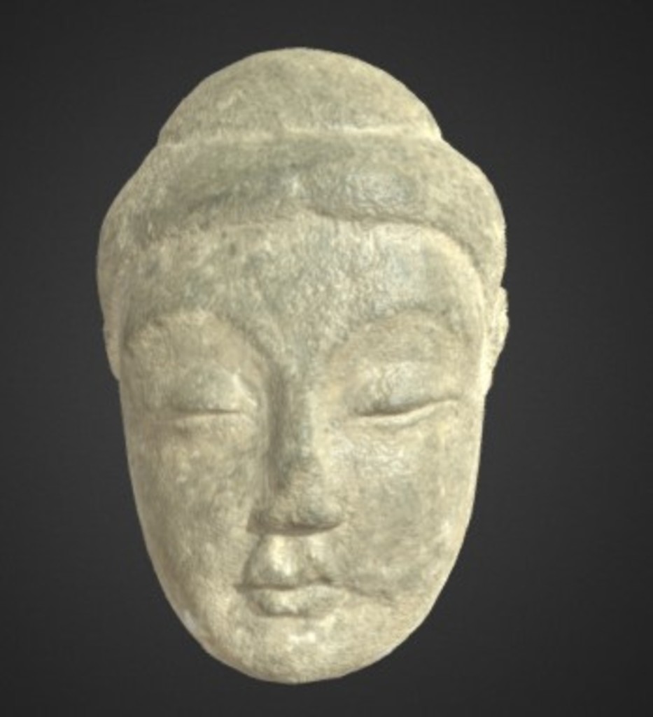 Miniature of Buddha Head, 3D model