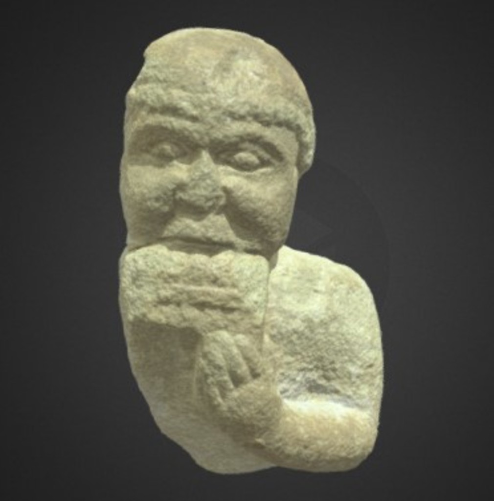 Miniature of Musician, 3D model