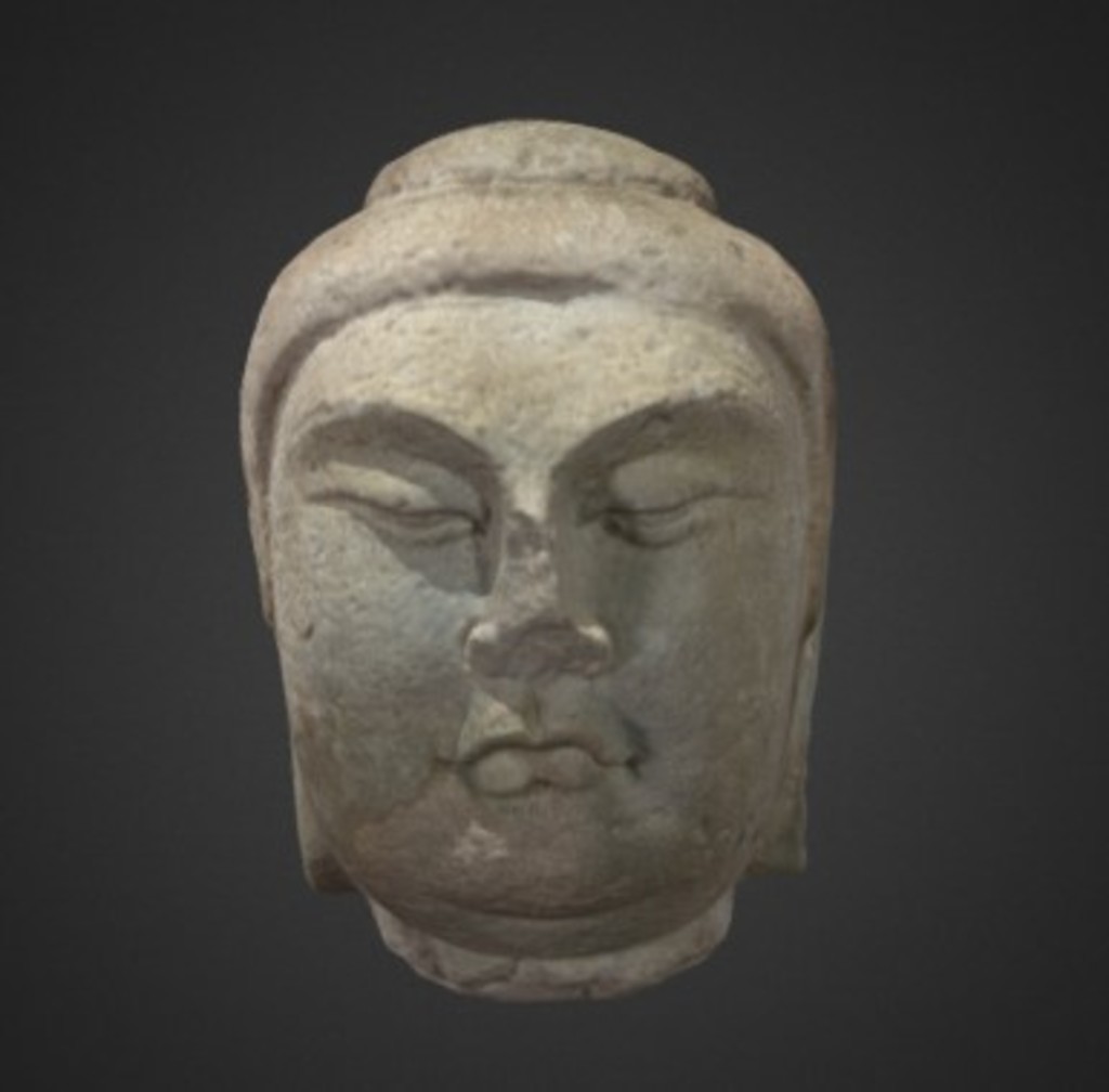 Miniature of Buddha Head, 3D model