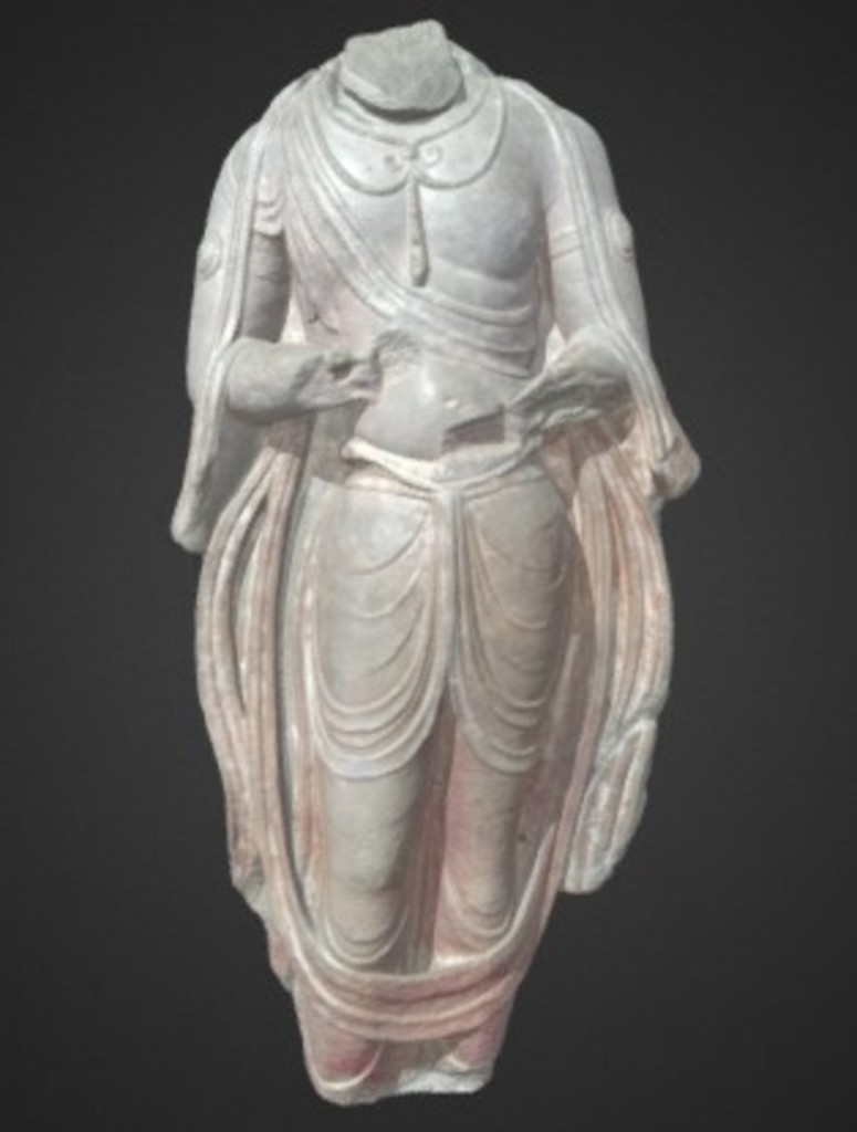 Miniature of Bodhisattva Standing, 3D model