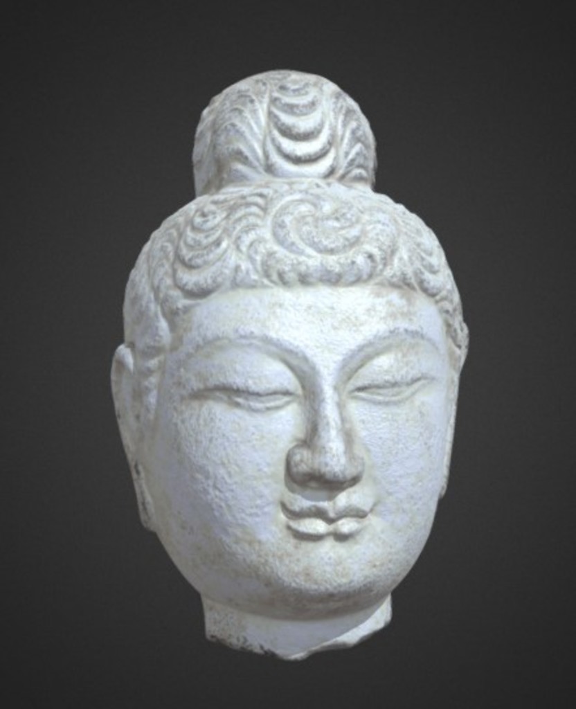 Miniature of Buddha Head, 3D model