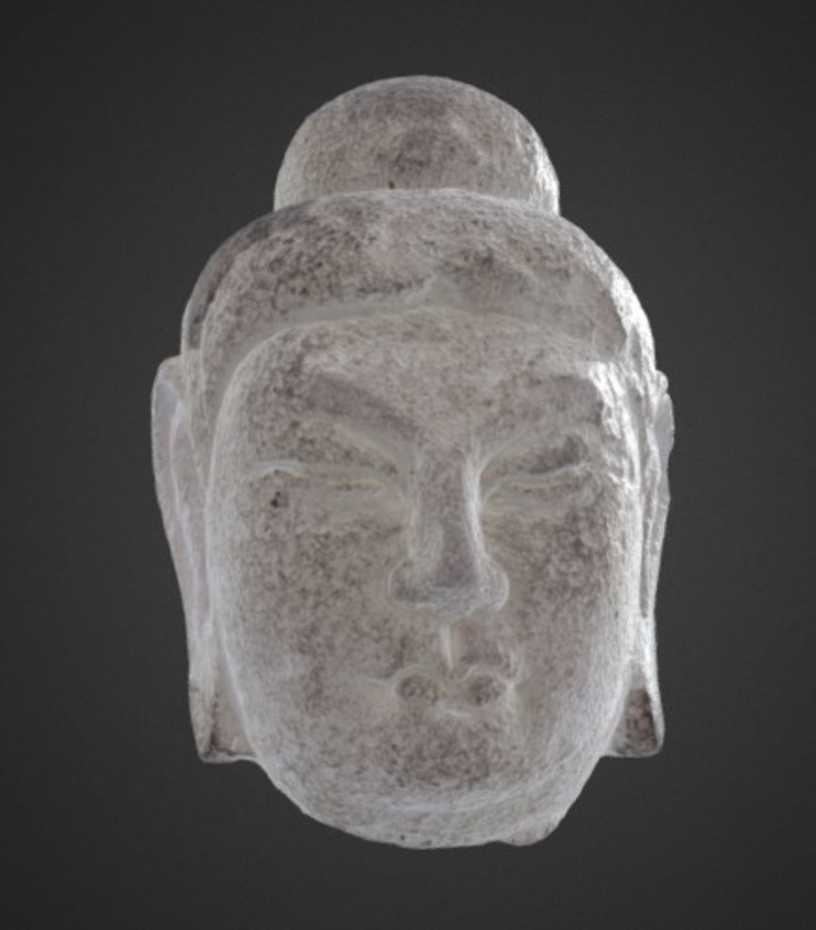 Miniature of Buddha Head, 3D model