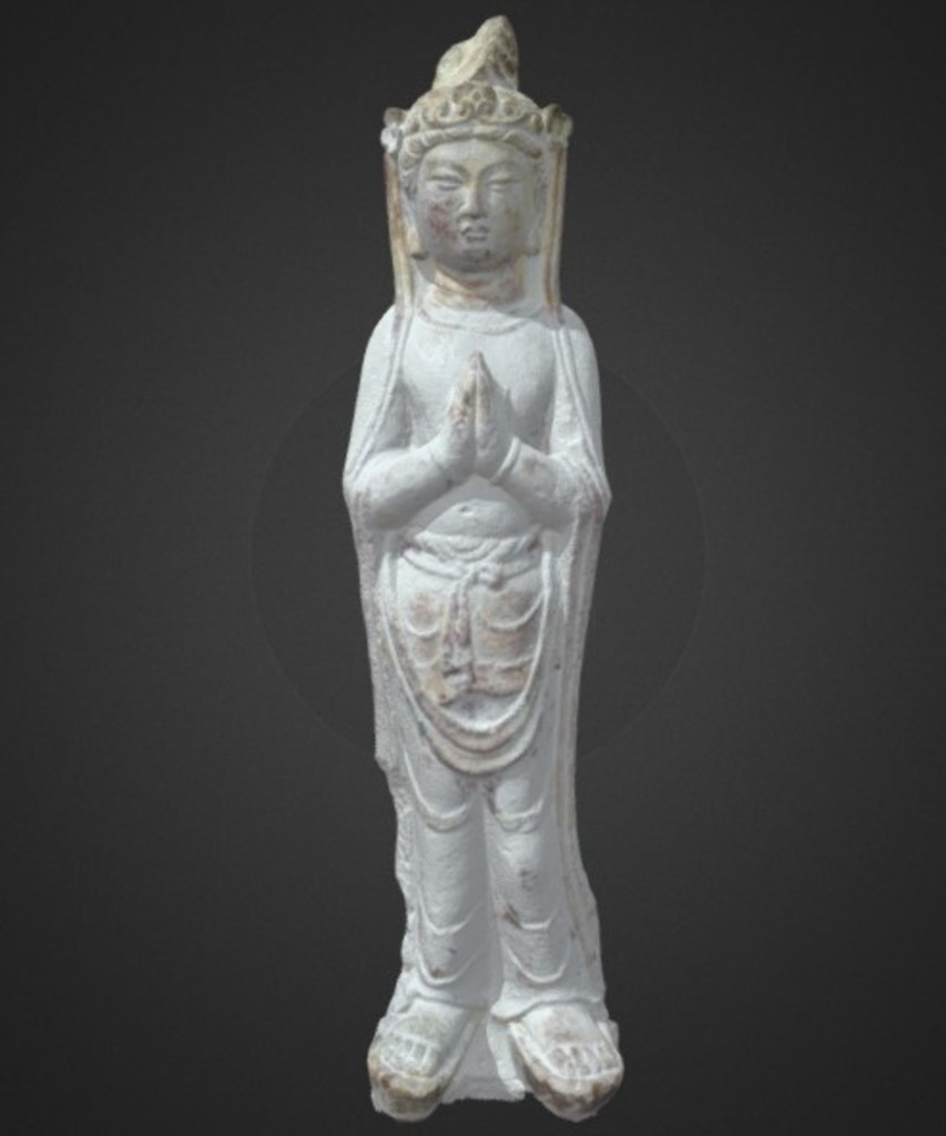 Miniature of Bodhisattva Standing, 3D model