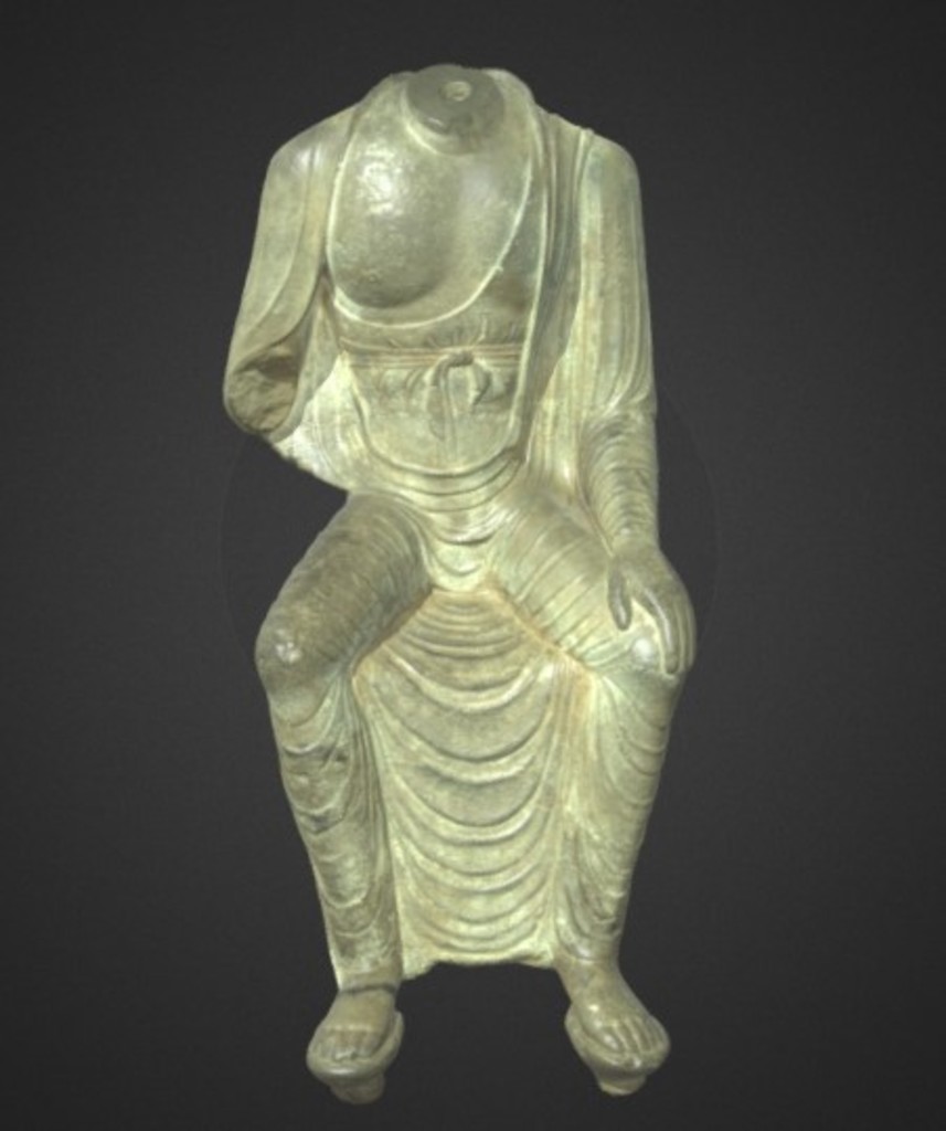 Miniature of Buddha Seated, 3D model