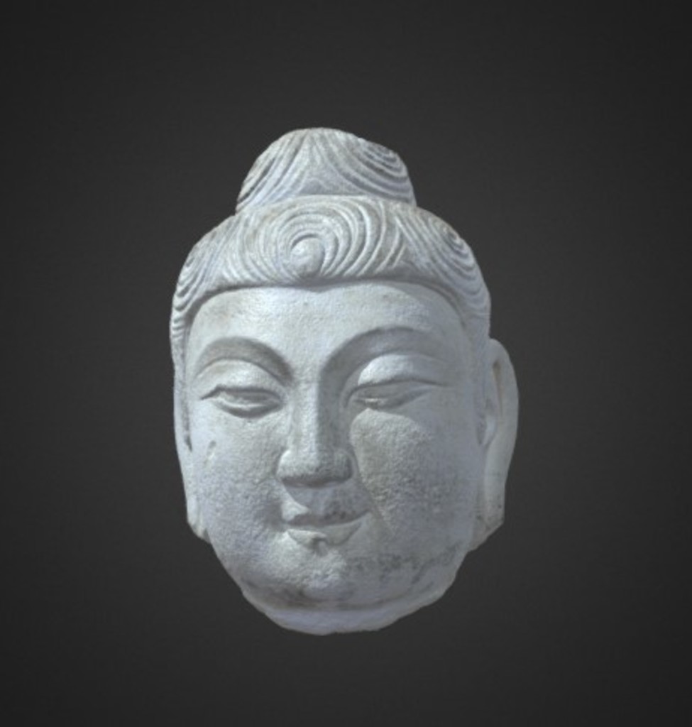 Miniature of Buddha Head, 3D model