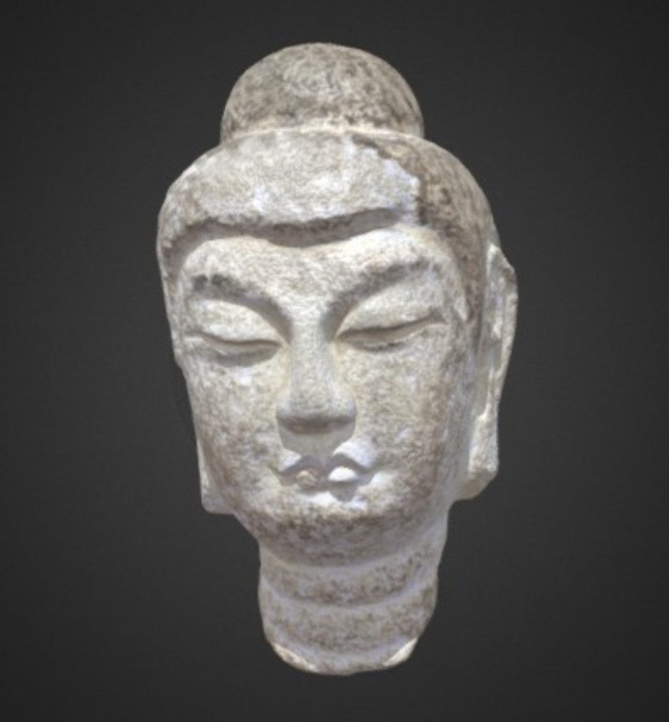 Miniature of Buddha Head, 3D model