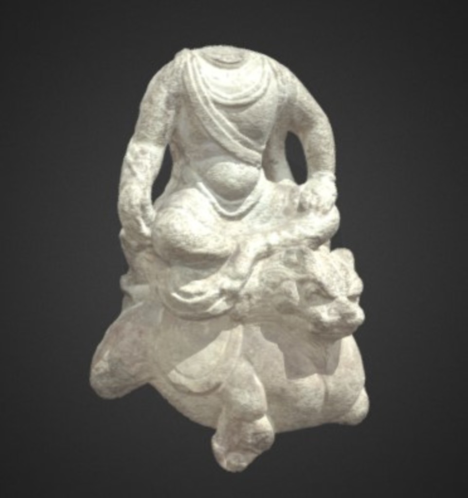 Miniature of Bodhisattva Lion, 3D model