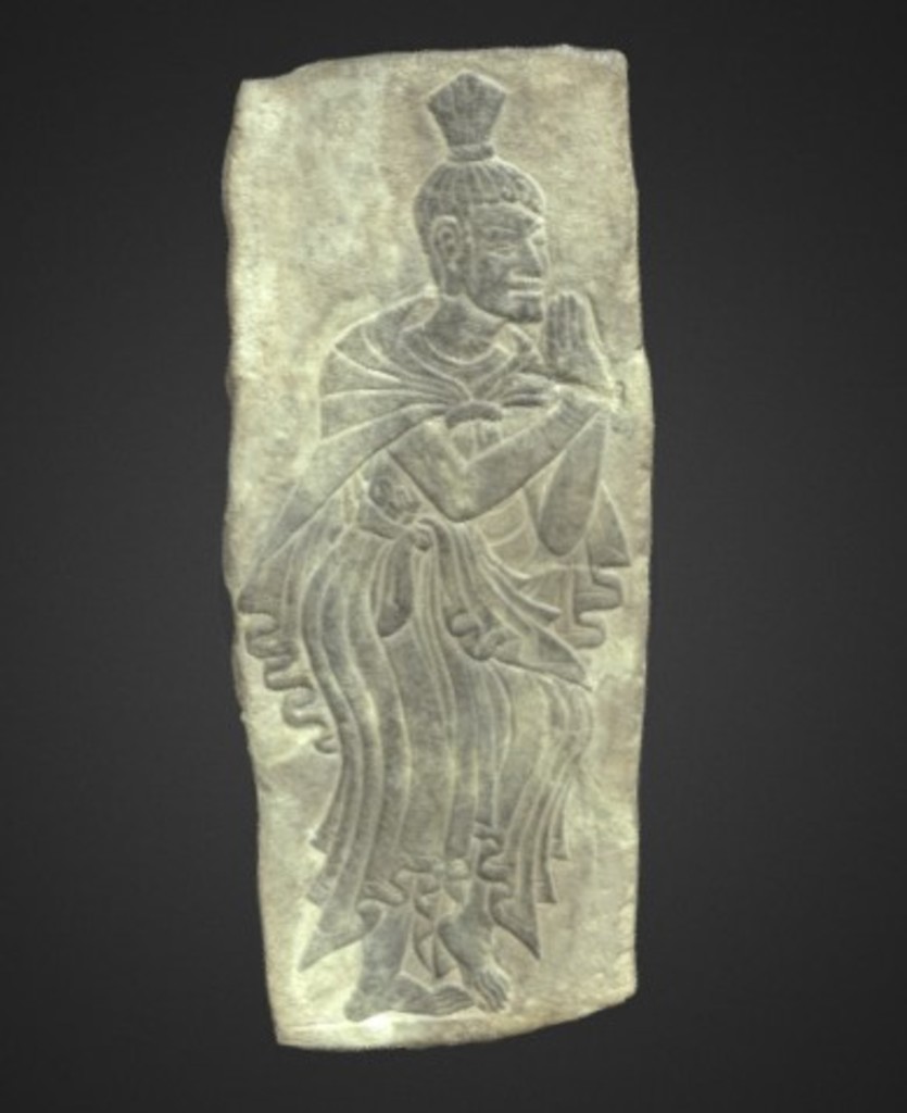 Miniature of Bodhisattva Relief, 3D model