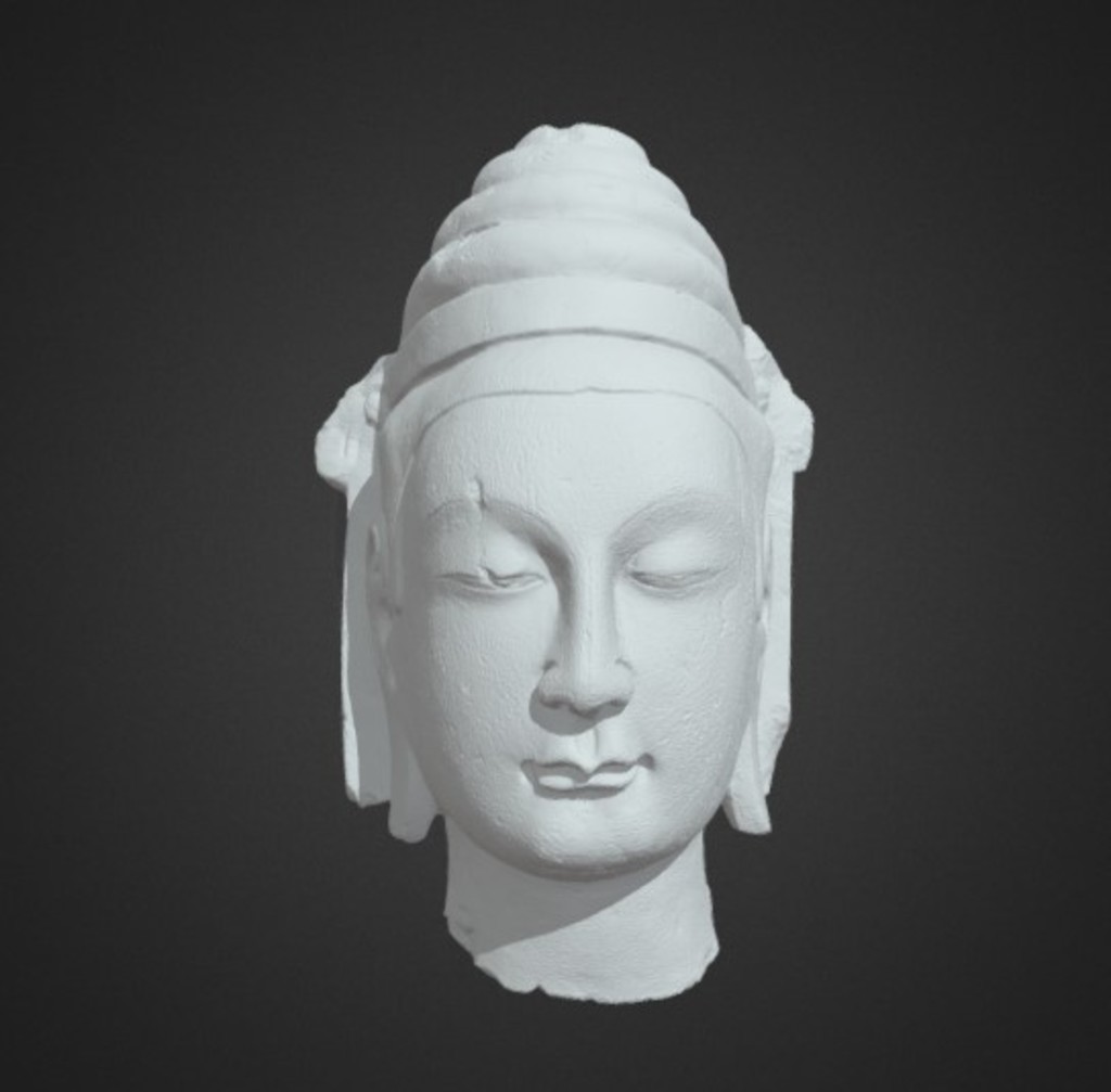 Miniature of Pratyekabuddha Head, 3D model