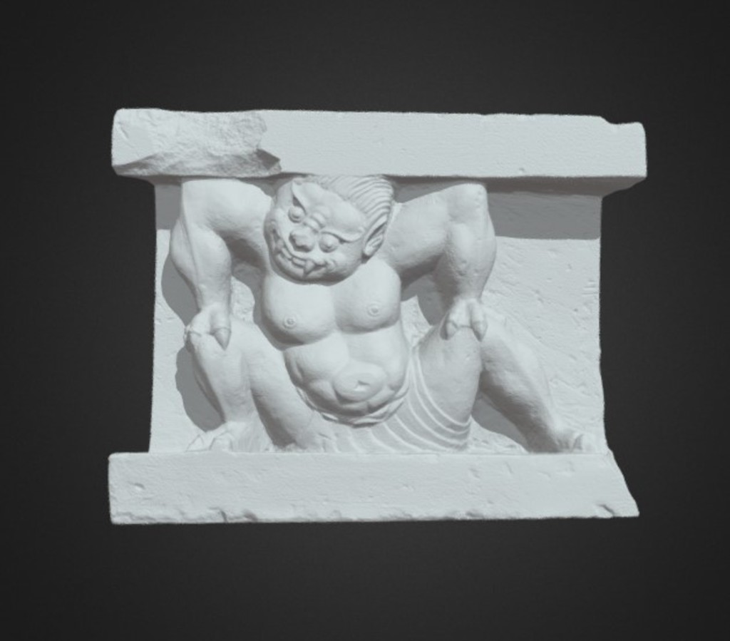 Miniature of Monster Squatting, 3D model