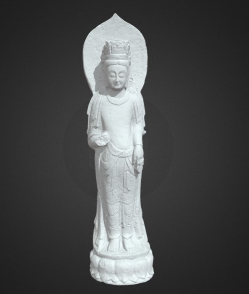 Miniature of Bodhisattva Lotus Pedestal, 3D model