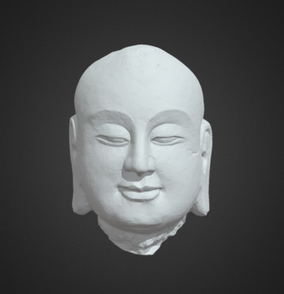 Miniature of Disciple Ananda Head, 3D model