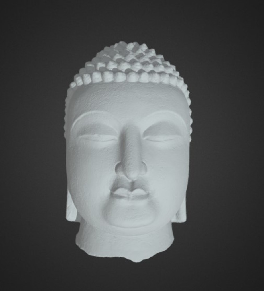 Miniature of Buddha Head, 3D model