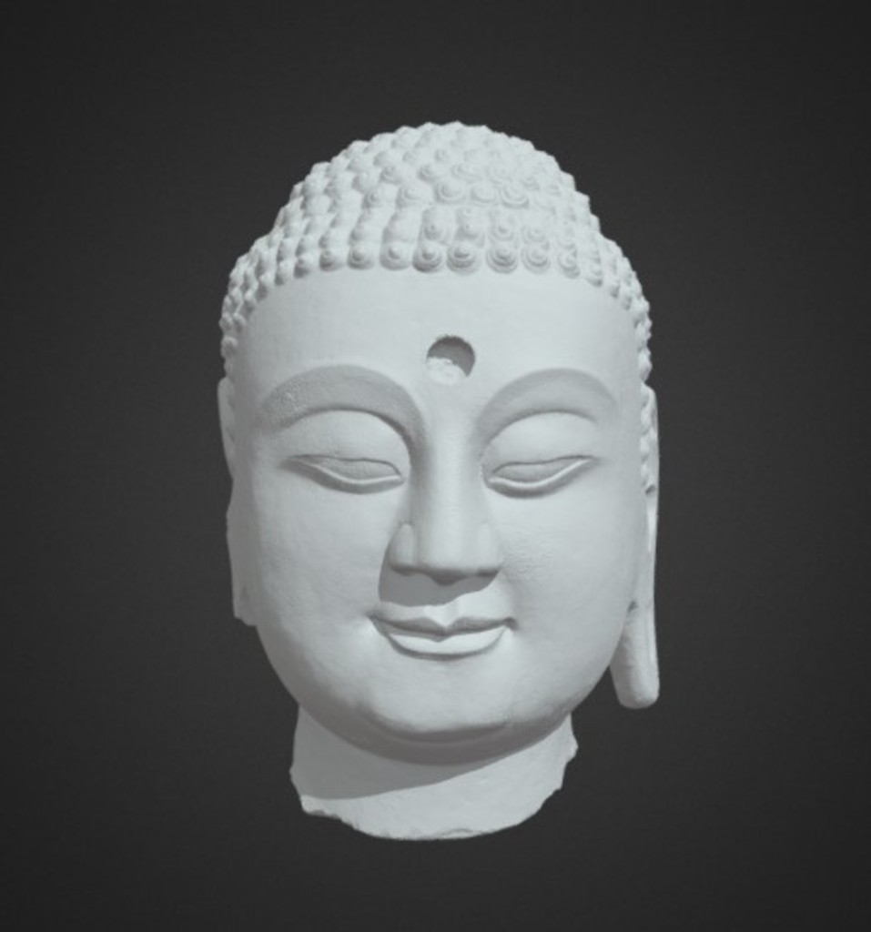 Miniature of Buddha Head, 3D model