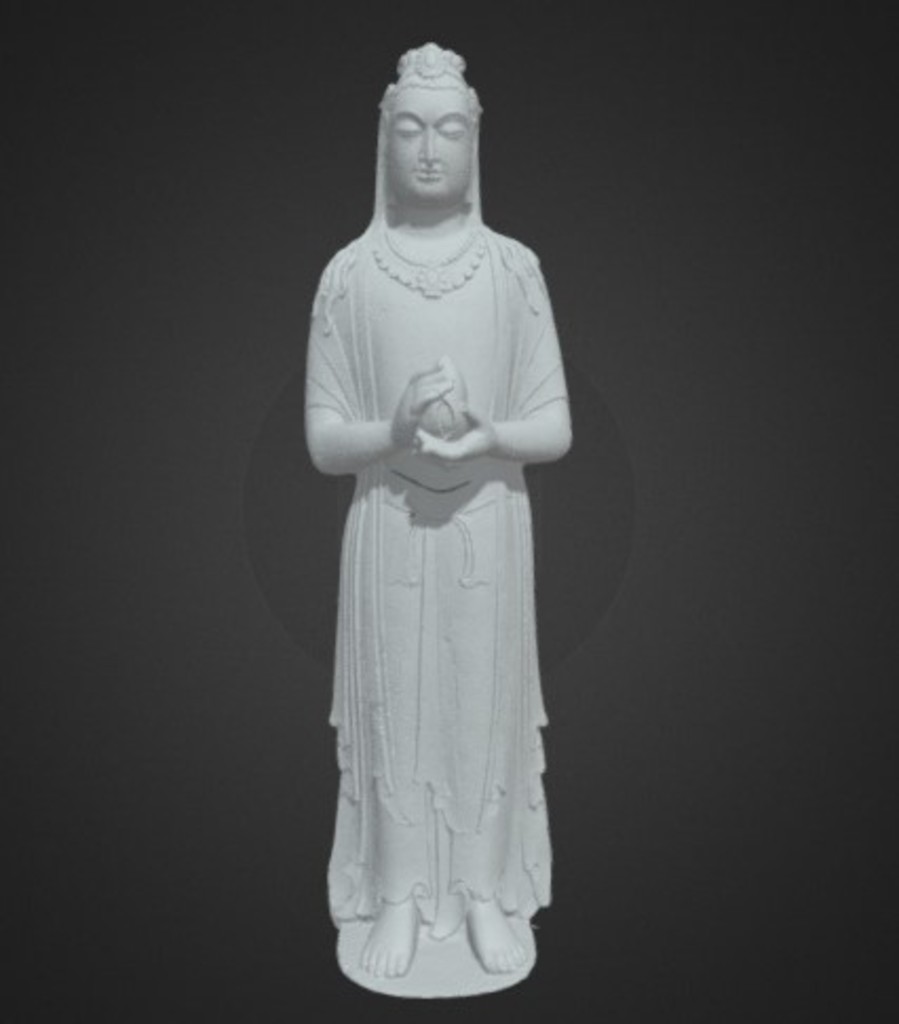 Miniature of Bodhisattva Standing, 3D model