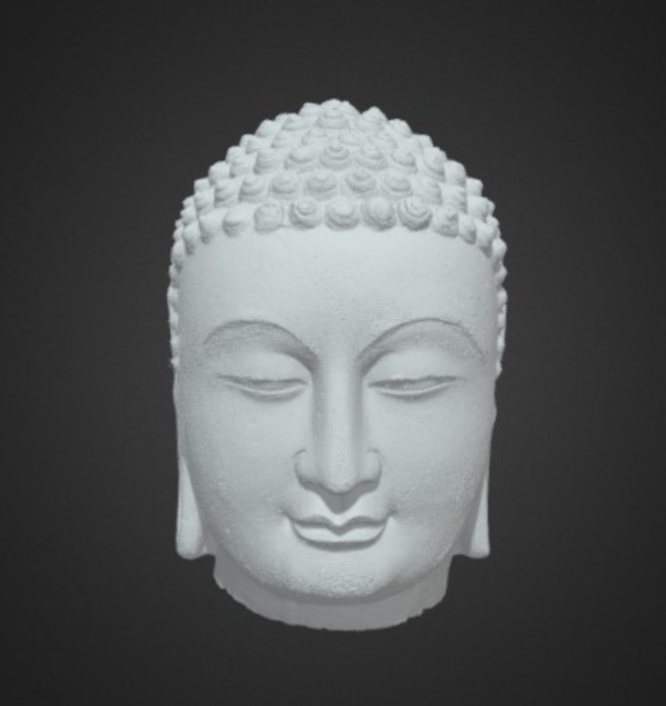 Miniature of Buddha Head, 3D model