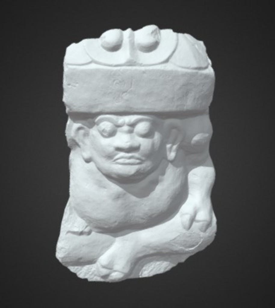 Miniature of Seated Atlante, 3D model