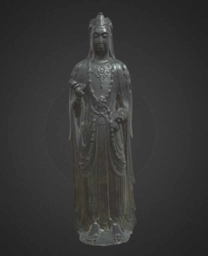 Miniature of Bodhisattva Standing, 3D model