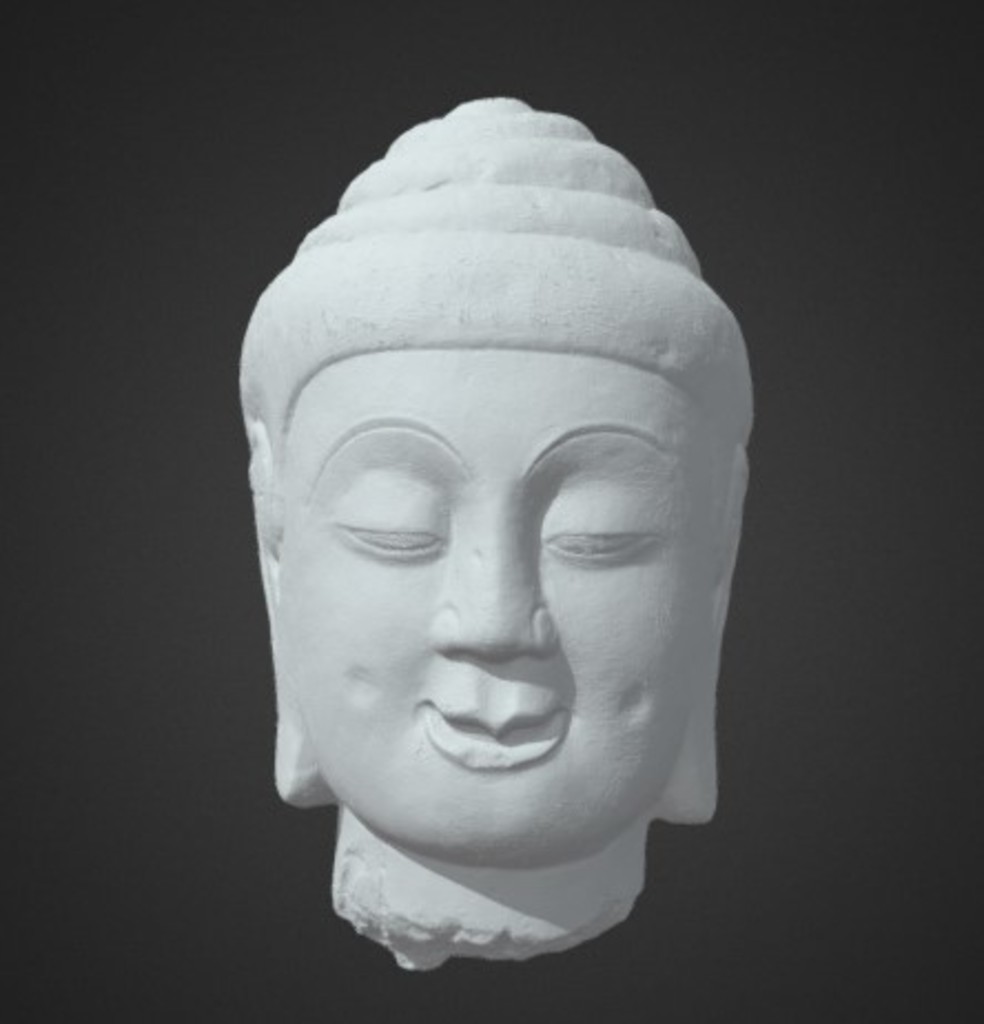 Miniature of Pratyekabuddha Head, 3D model