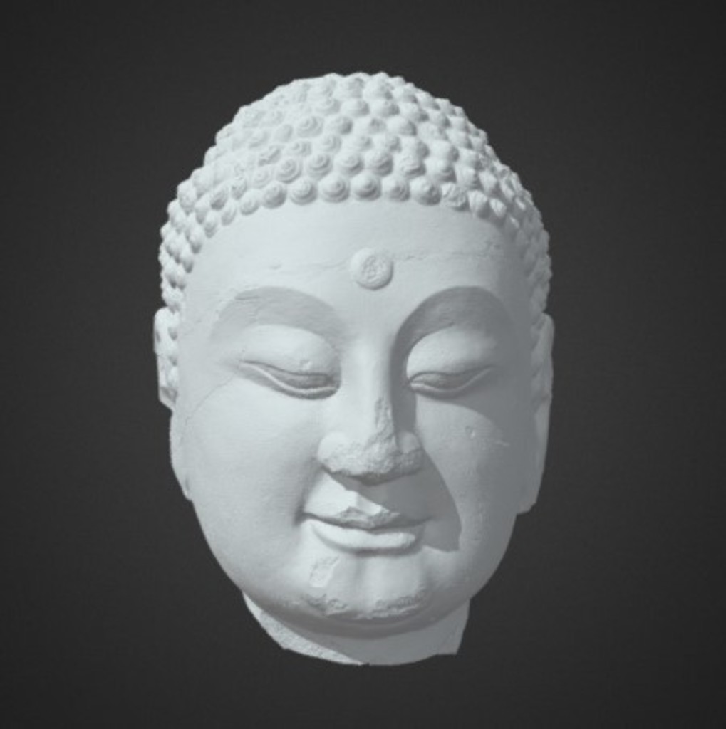 Miniature of Buddha Head, 3D model