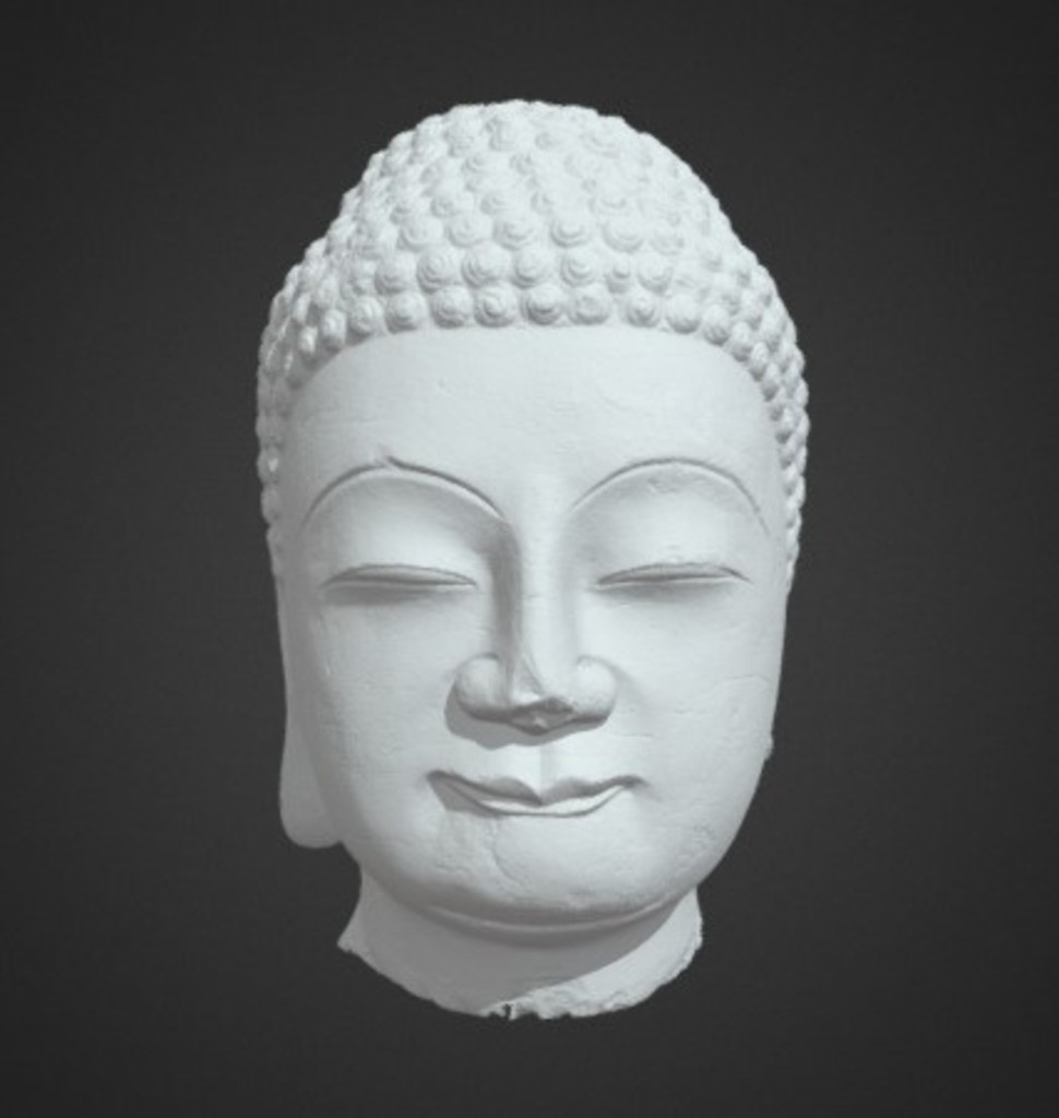 Miniature of Buddha Head, 3D model