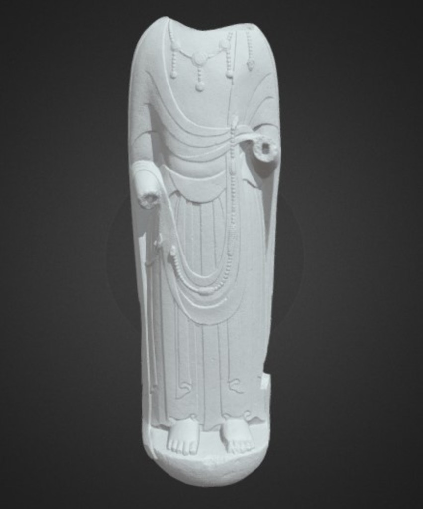 Miniature of Bodhisattva Standing, 3D model