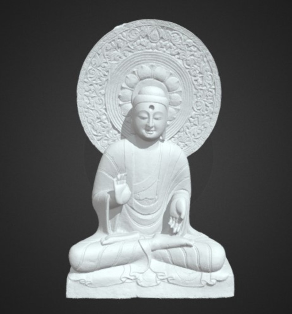 Miniature of Buddha Seated, 3D model