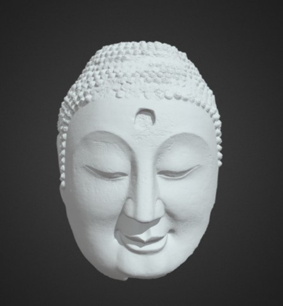 Miniature of Buddha Head, 3D model