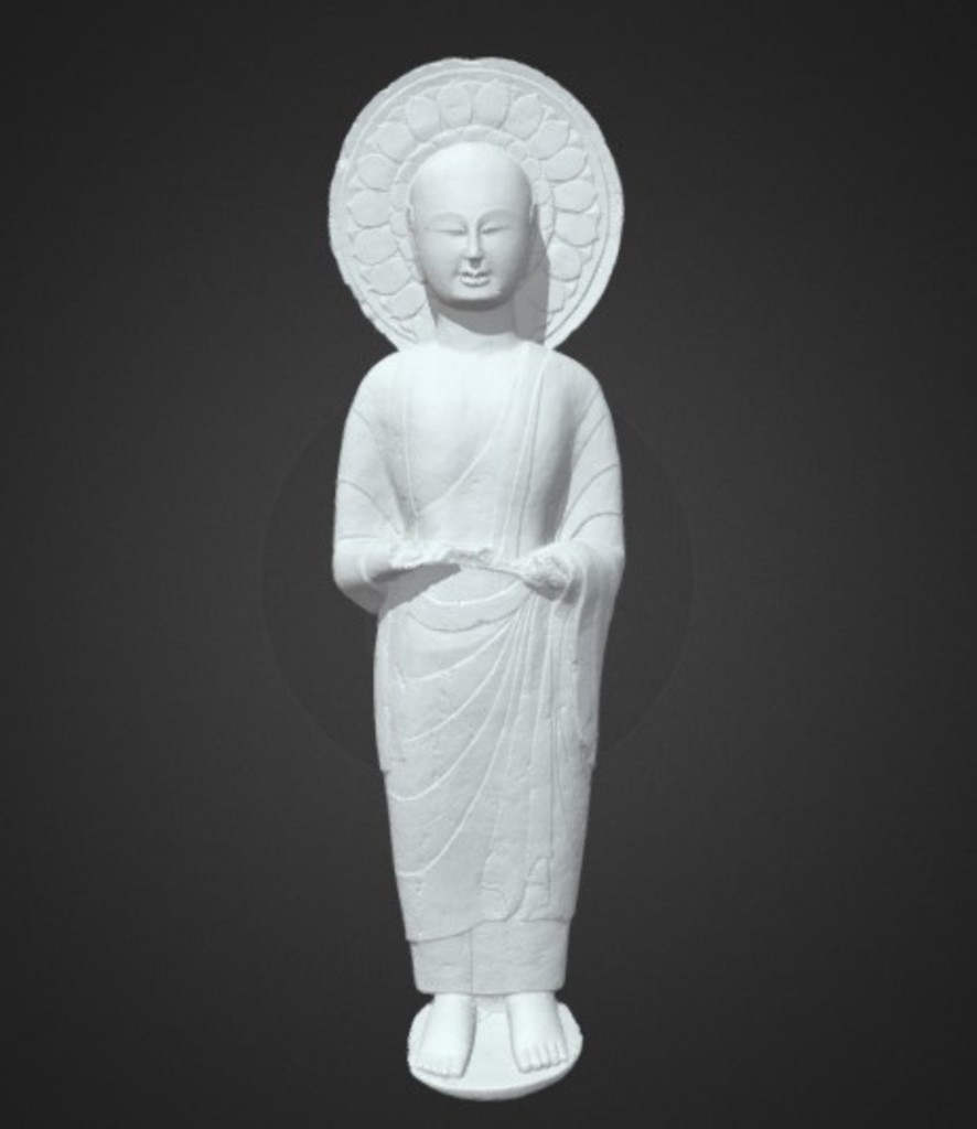 Miniature of Disciple Ananda Standing, 3D model