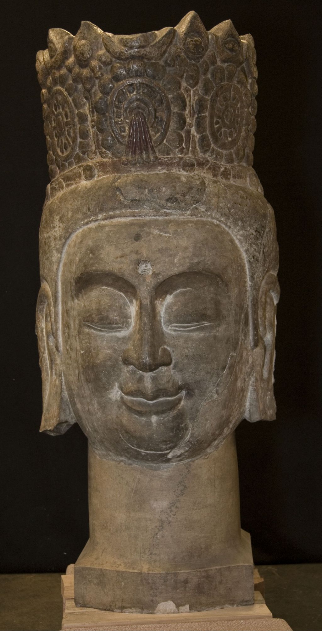 Miniature of Bodhisattva Head