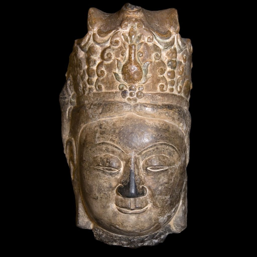 Miniature of Bodhisattva Head