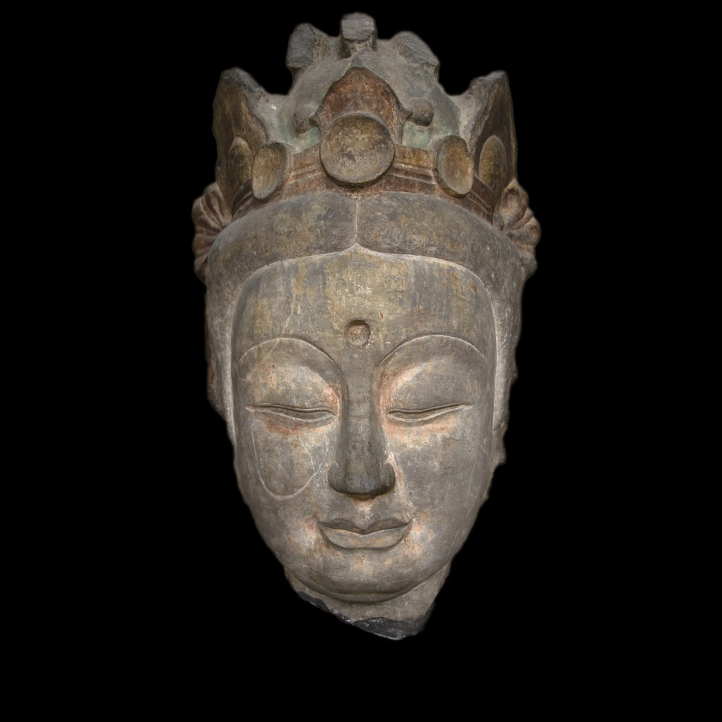 Miniature of Bodhisattva Head