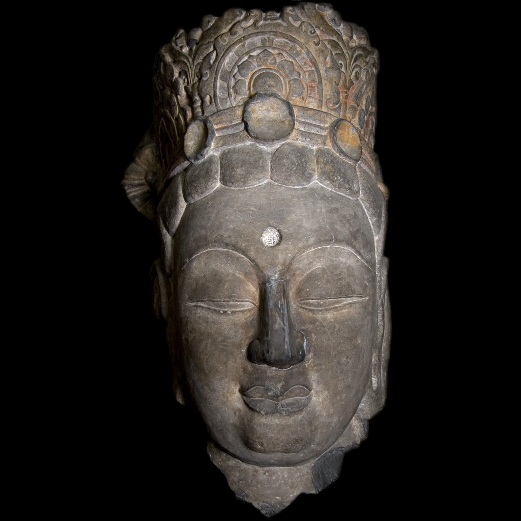 Miniature of Bodhisattva Head